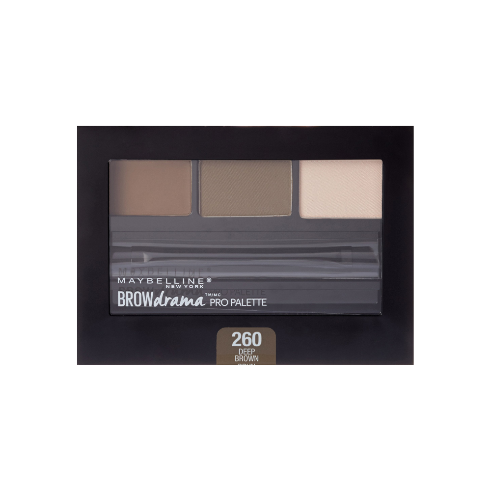 Maybelline Brow Drama Pro Palette 260 Deep Brown