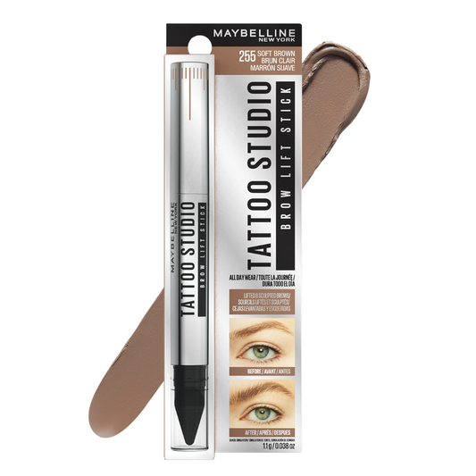 Maybelline Tattoo Studio Brow Lift Stick 255 Soft Brown