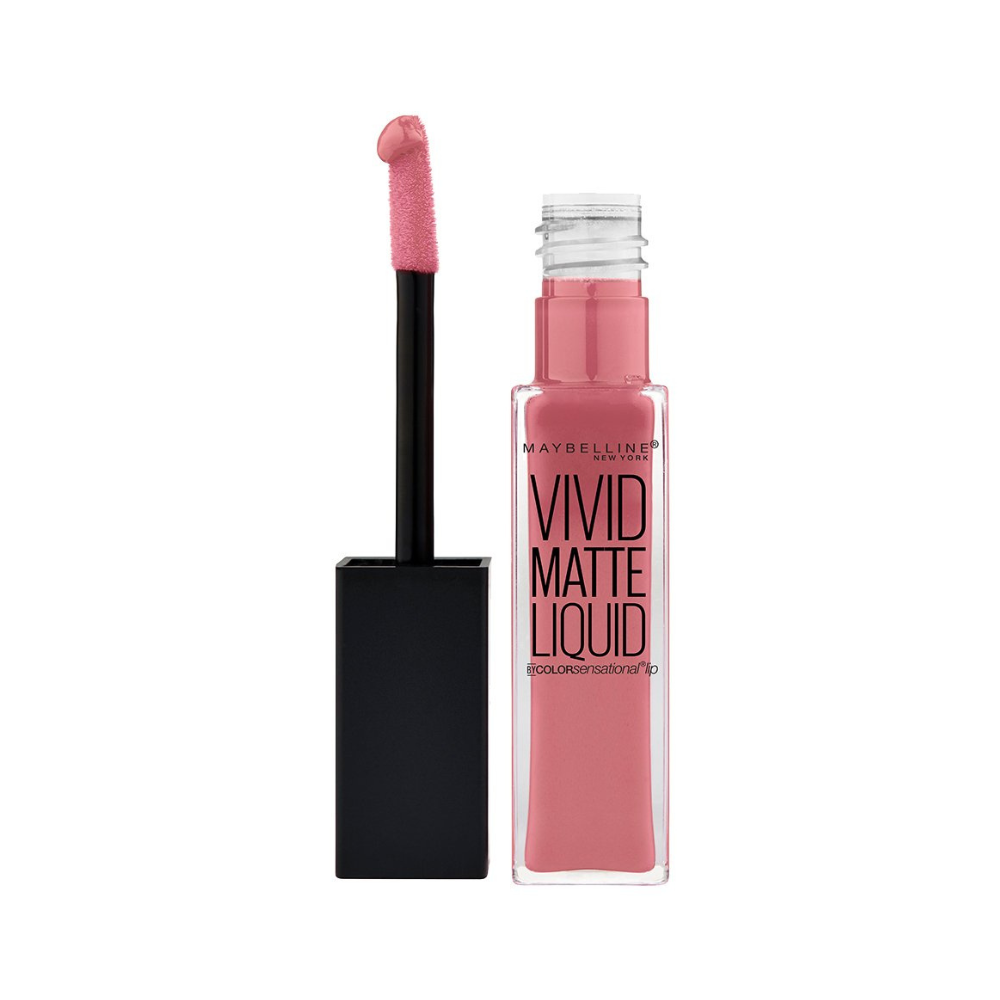 Maybelline Color Sensational Vivid Matte Liquid Lip Color 10 Nude Flush