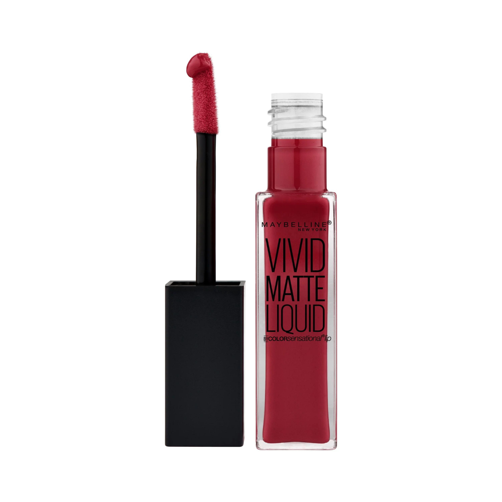 Maybelline Color Sensational Vivid Matte Liquid Lip Color 36 Red Punch