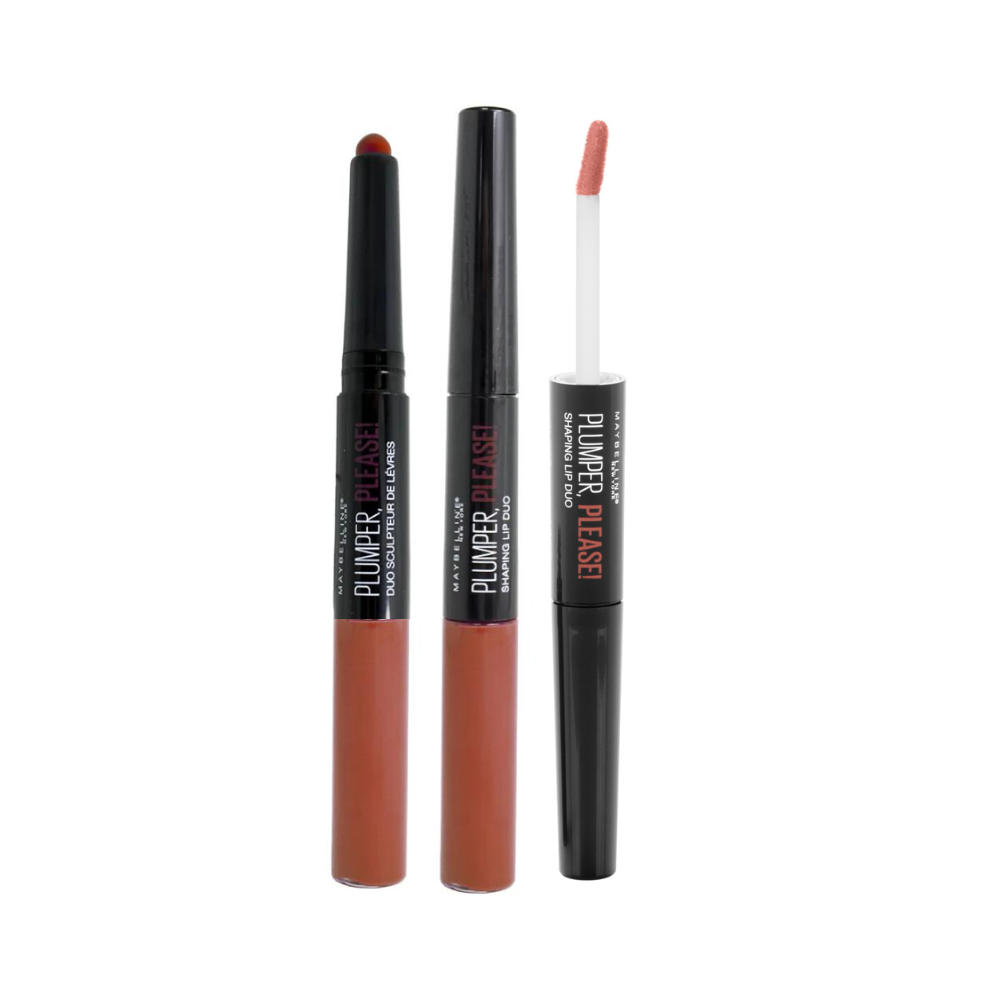 Maybelline Lip Studio Plumper, Please! Lipstick Duo 205 Close-Up