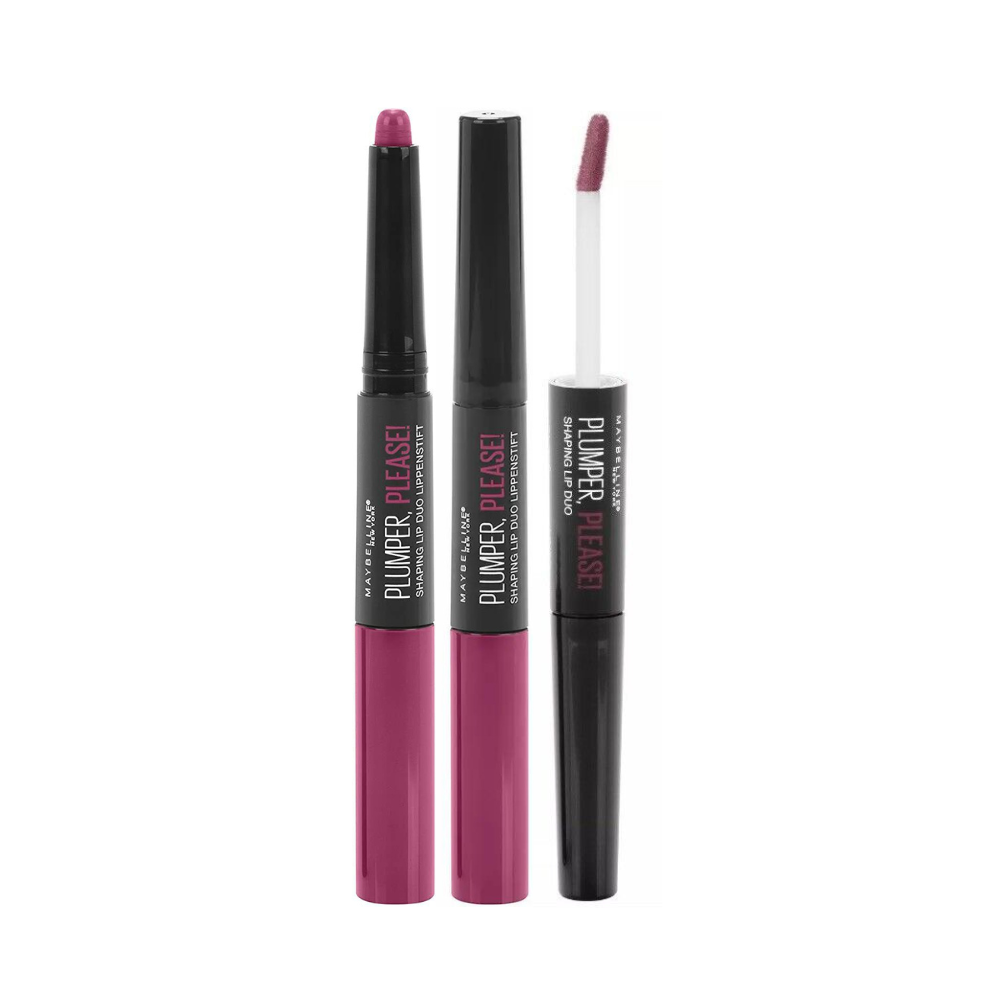 Maybelline Lip Studio Plumper, Please! Lipstick Duo 230 Exclusive