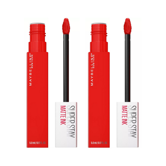 Maybelline Superstay Matte Ink Liquid Lipcolor - 320 Individualist (2-Pack)