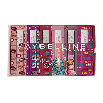 Maybelline Superstay Matte Ink Liquid Lipstick x Ashley Longshore 6 Piece Set
