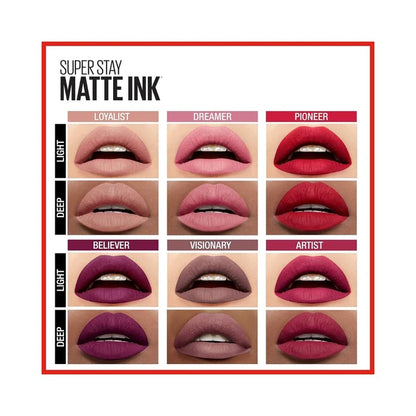 Maybelline Superstay Matte Ink Liquid Lipstick x Ashley Longshore 6 Piece Set
