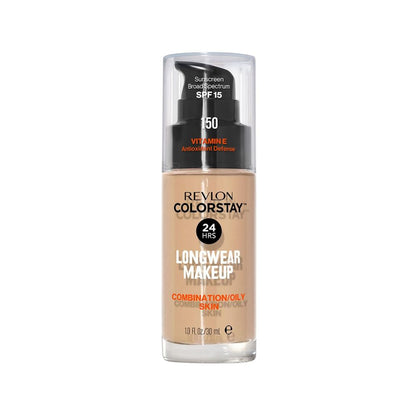 Revlon ColorStay Makeup PUMP, Combination/Oily Skin SPF 15 150 Buff