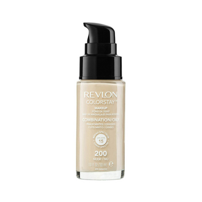 Revlon ColorStay Makeup PUMP, Combination/Oily Skin SPF 15 200 Nude