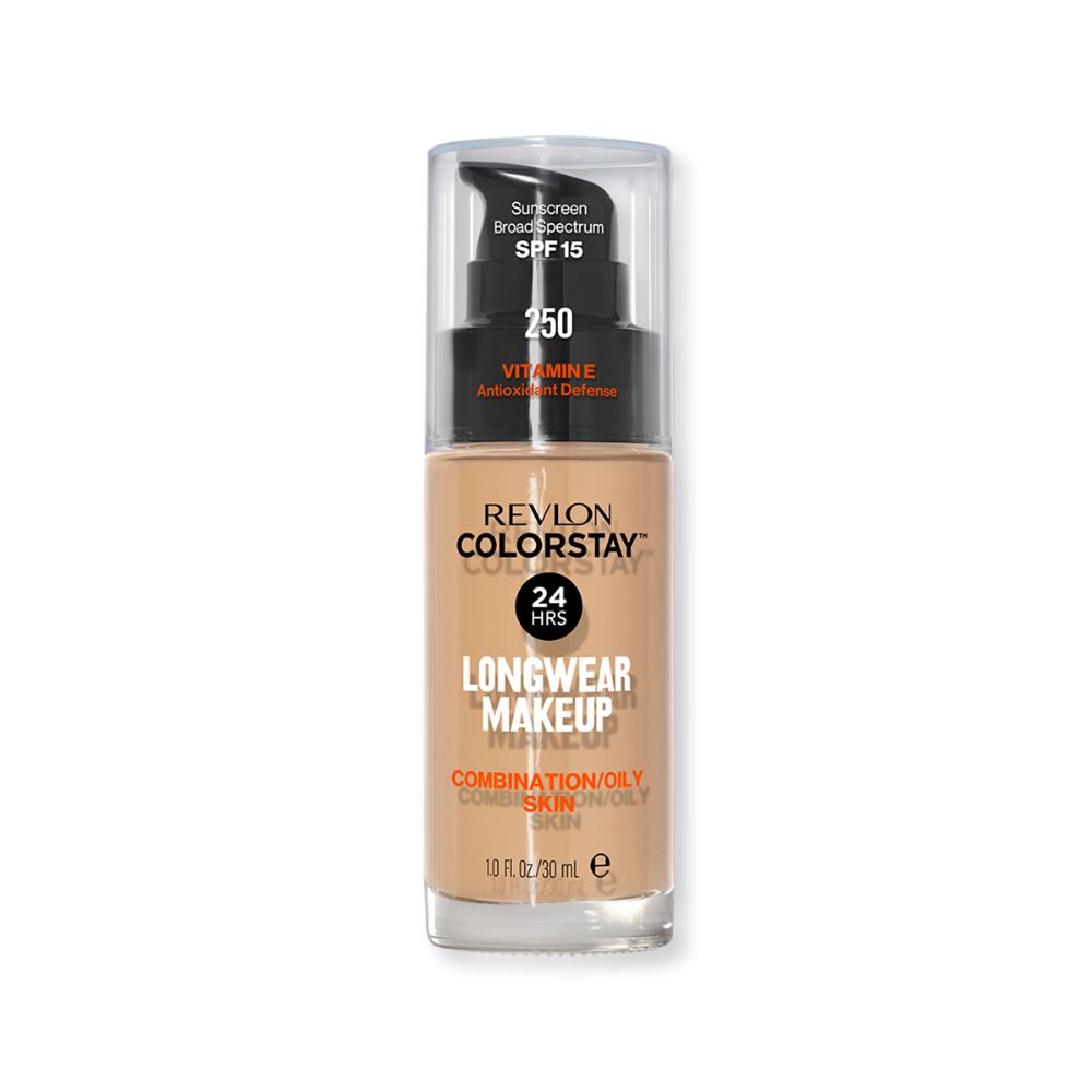 Revlon ColorStay Makeup PUMP, Combination/Oily Skin SPF 15 250 Fresh Beige