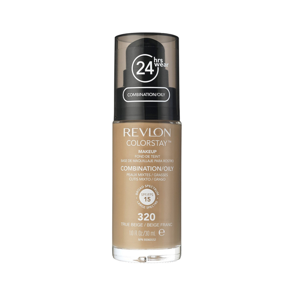 Revlon ColorStay Makeup PUMP, Combination/Oily Skin SPF 15 320 True Beige