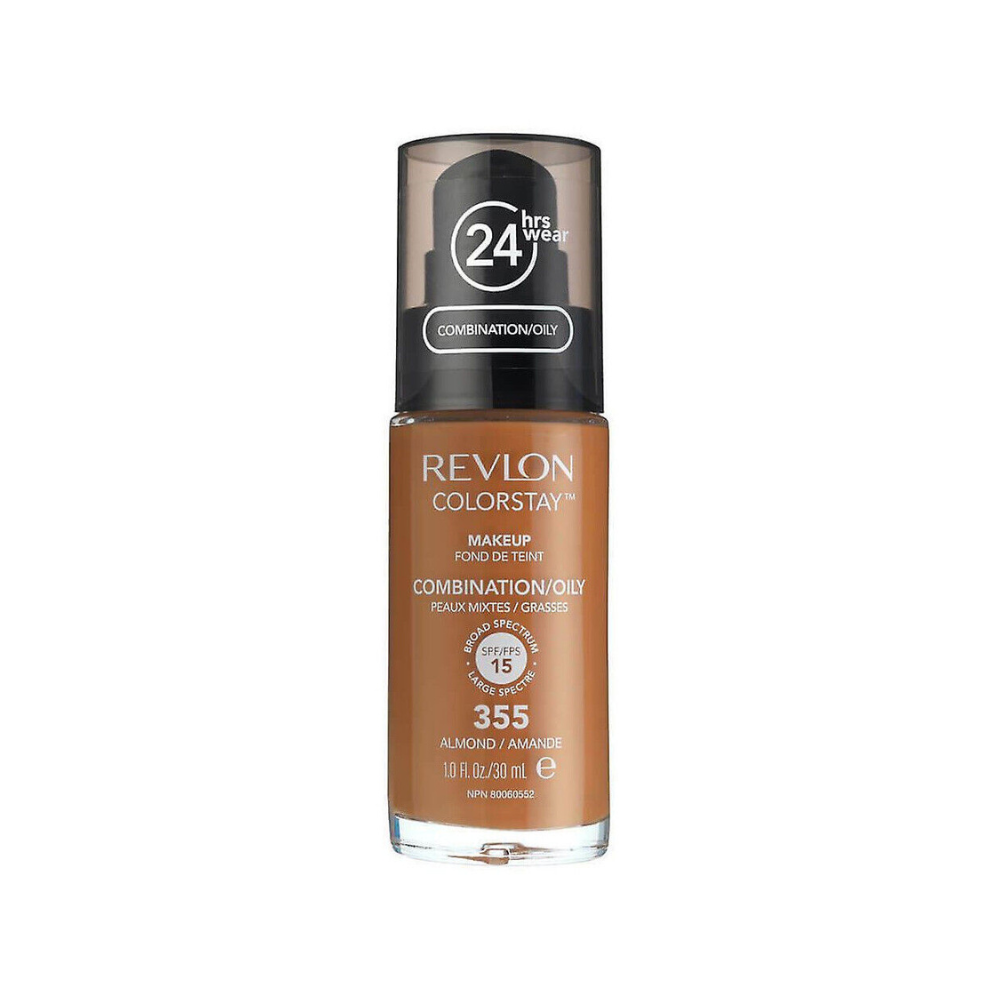 Revlon ColorStay Makeup PUMP, Combination/Oily Skin SPF 15 355 Almond