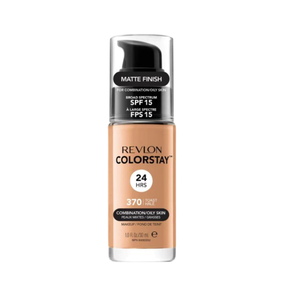 Revlon ColorStay Makeup PUMP, Combination/Oily Skin SPF 15 370 Toast