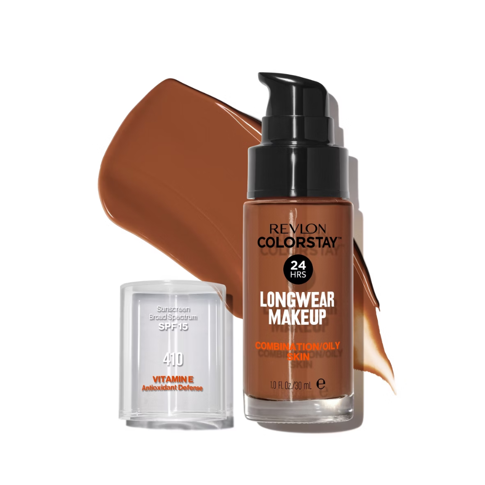 Revlon ColorStay Makeup PUMP, Combination/Oily Skin SPF 15 450 Mocha