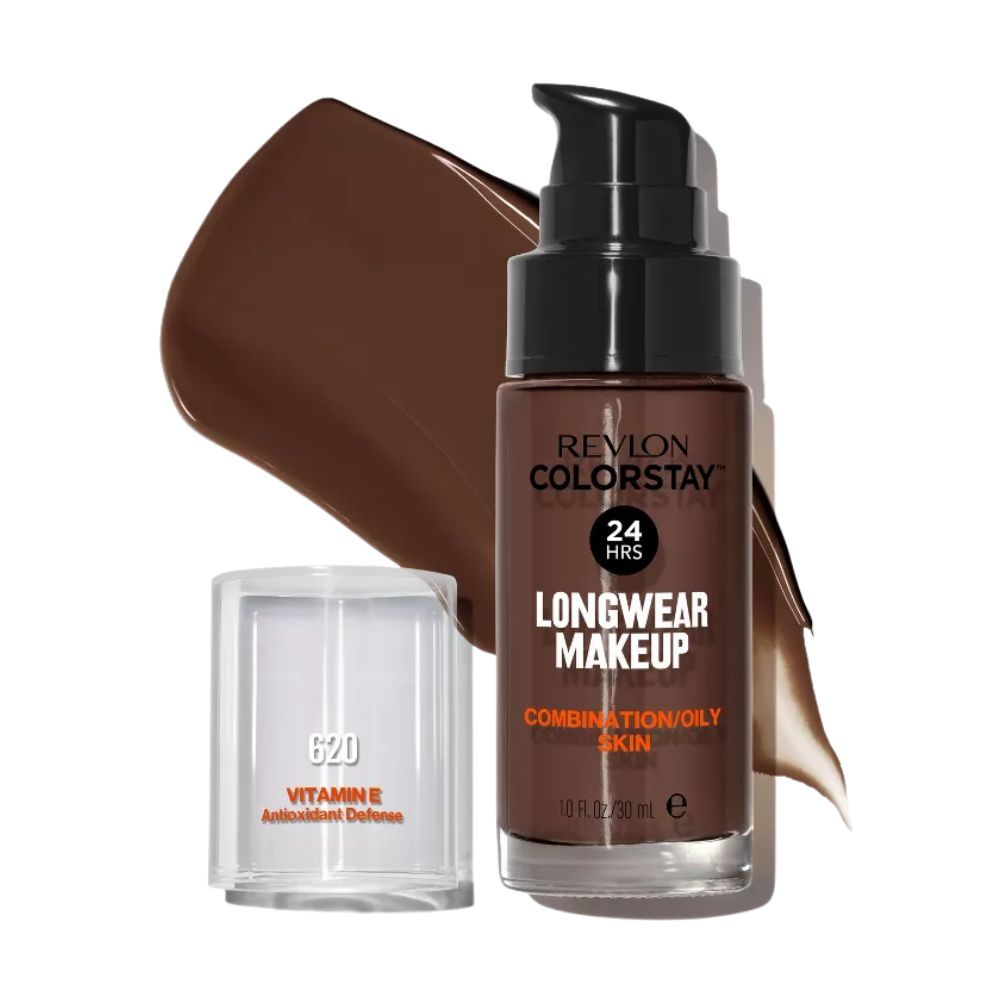 Revlon ColorStay Makeup PUMP, Combination/Oily Skin SPF 15 620 Java