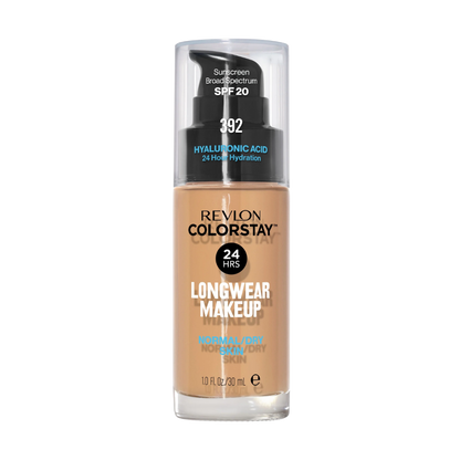 Revlon ColorStay Makeup PUMP, Normal/Dry Skin SPF 20 392 Sun Beige