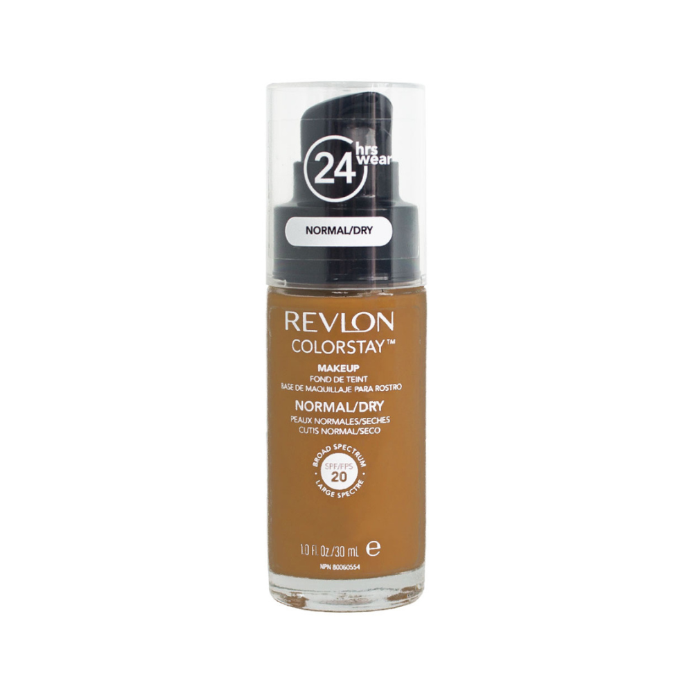 Revlon ColorStay Makeup PUMP, Normal/Dry Skin SPF 20 410 Cappuccino