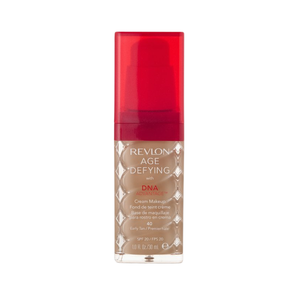 Revlon Age Defying Cream Makeup with DNA Advantage, 1 oz. 40 Early Tan