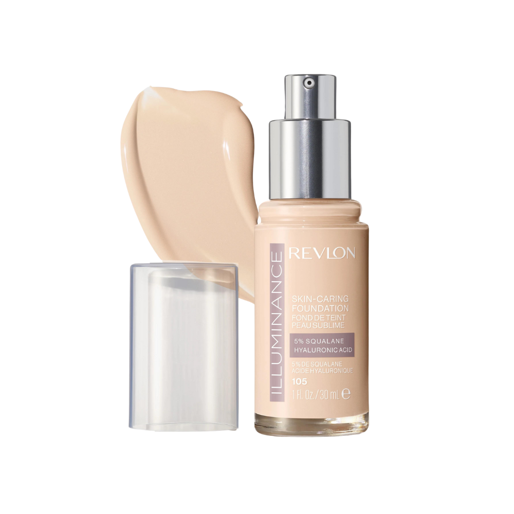 Revlon Illuminance Skin-Caring Liquid Foundation 105 Cream Ivory