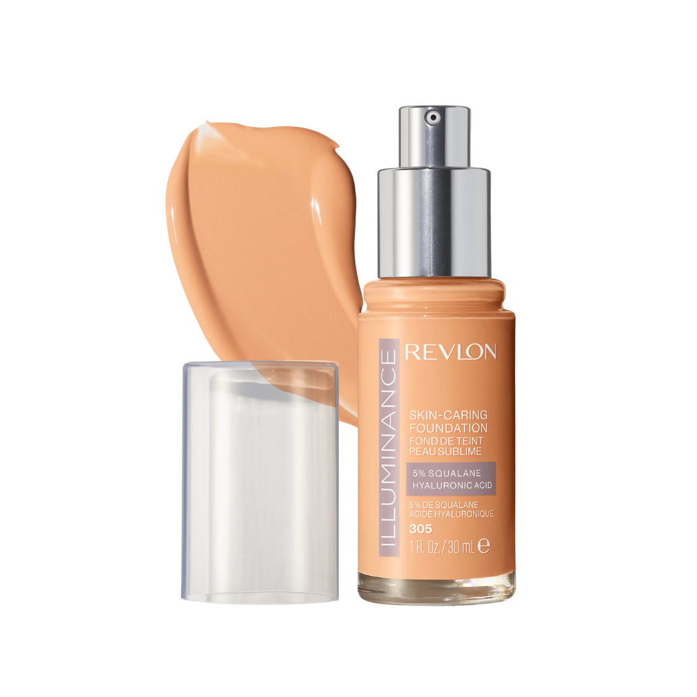 Revlon Illuminance Skin-Caring Liquid Foundation 305 Medium Sand