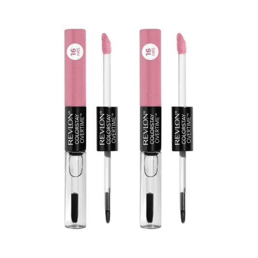 Revlon Colorstay Overtime Lipcolor - 410 Forever Pink (2-Pack)