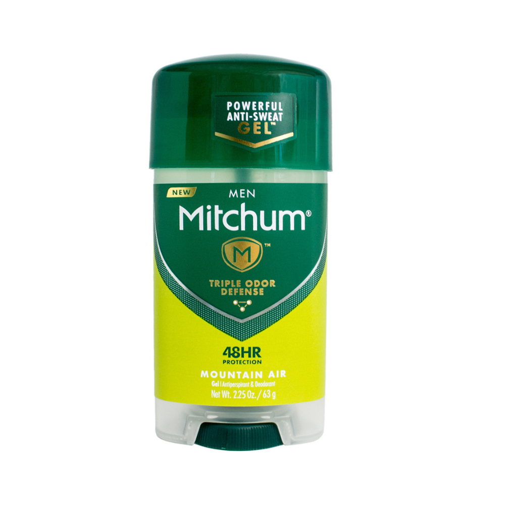 Mitchum Men Triple Odor Defense Gel Antiperspirant & Deodorant, Mountain Air 2.25 oz