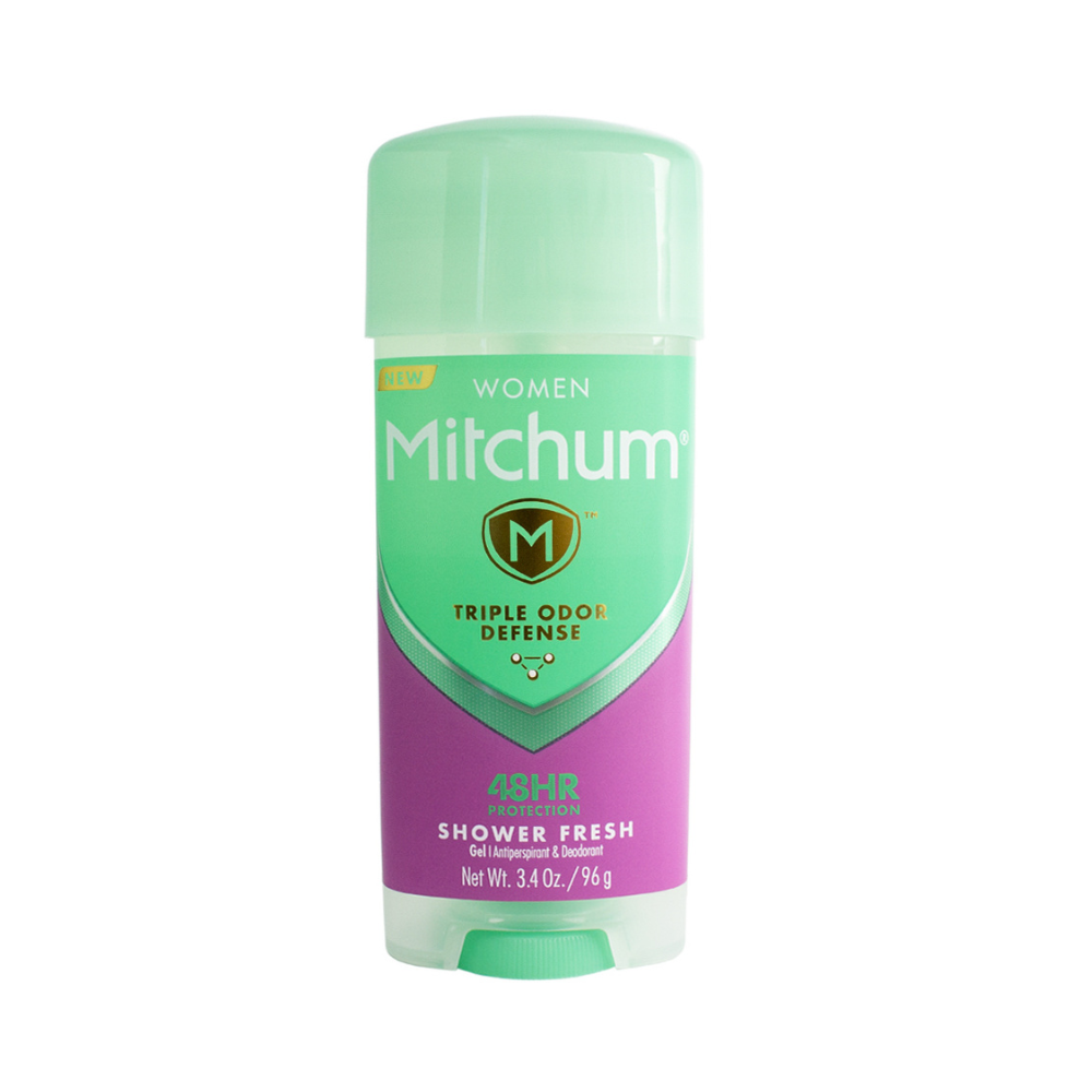 Mitchum Women Triple Odor Defense Gel Antiperspirant & Deodorant, Shower Fresh 3.4 oz