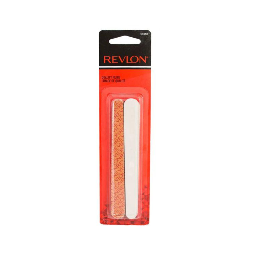Revlon Dual Sided Compact Emery Boards, 10 Pack, Short