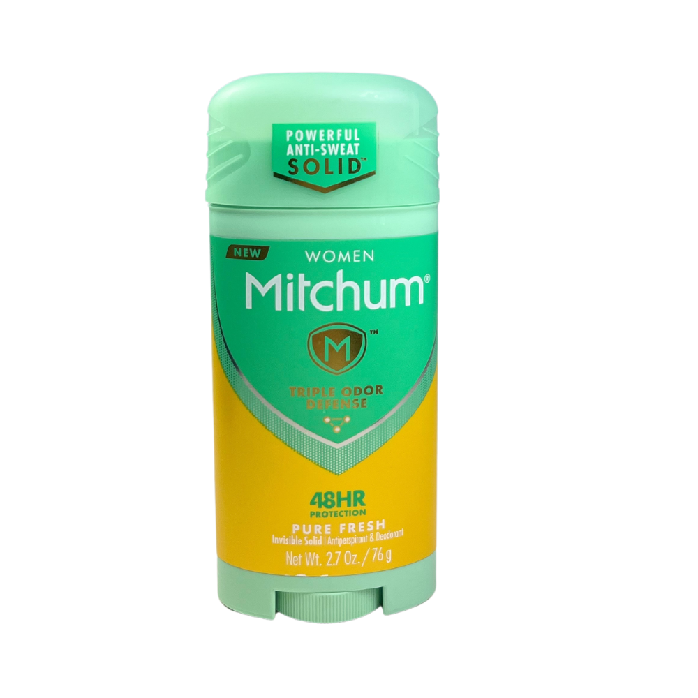 Mitchum Women Invisible Solid Antiperspirant & Deodorant, Pure Fresh 2.7 oz
