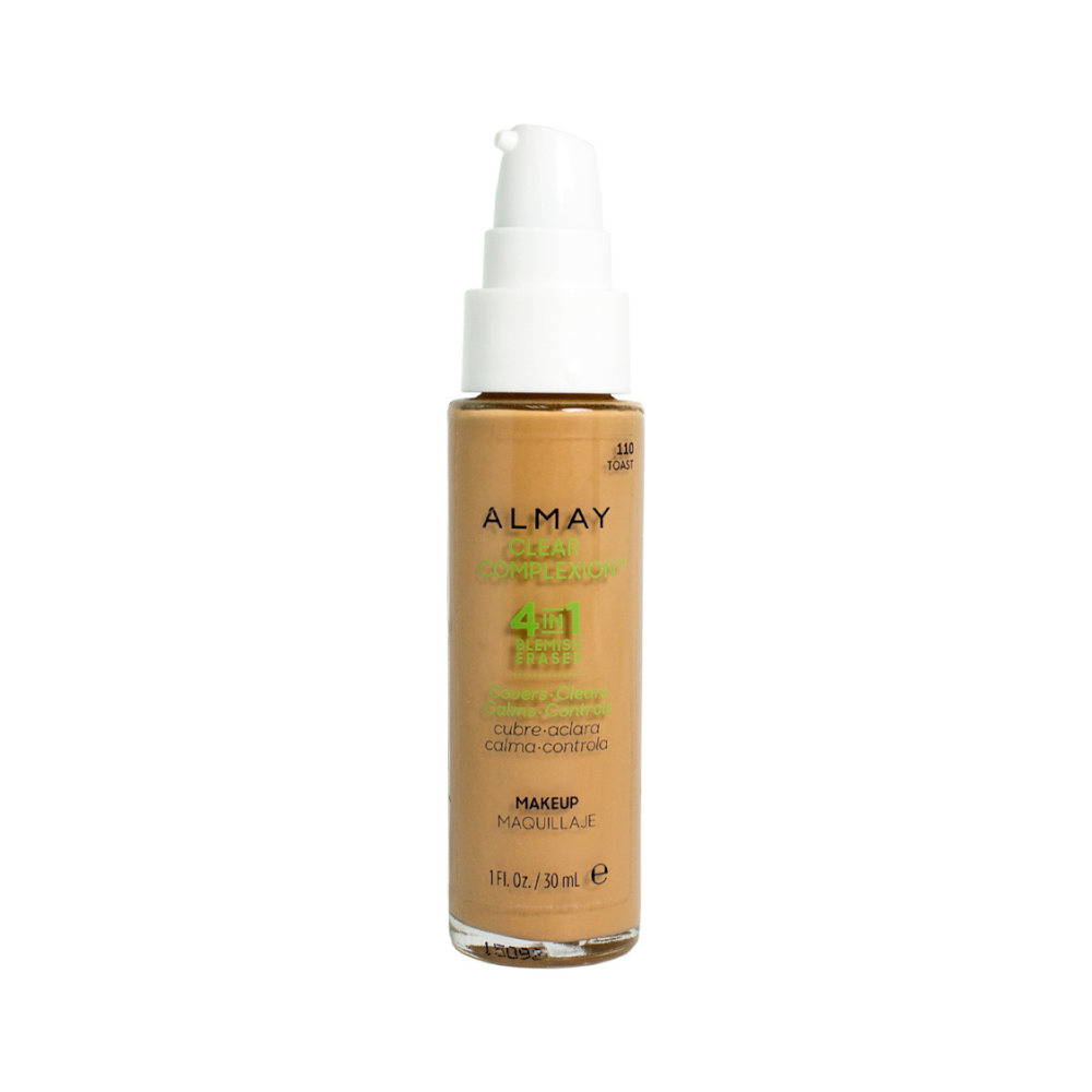 Almay Clear Complexion Liquid Makeup, Pump Top 110 Toast