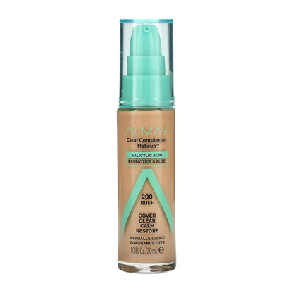 Almay Clear Complexion Make Myself Clear Makeup 200 Buff