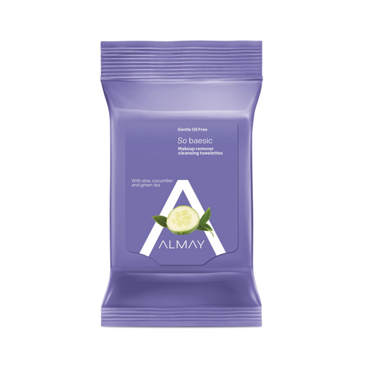 Almay Oil-Free Makeup Remover Towelettes, 25 pack