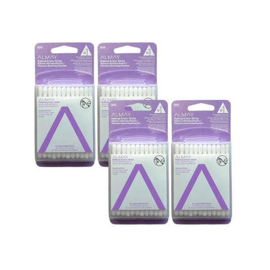 Almay Oil-Free Makeup Eraser Sticks, 24 Count (4-Pack)