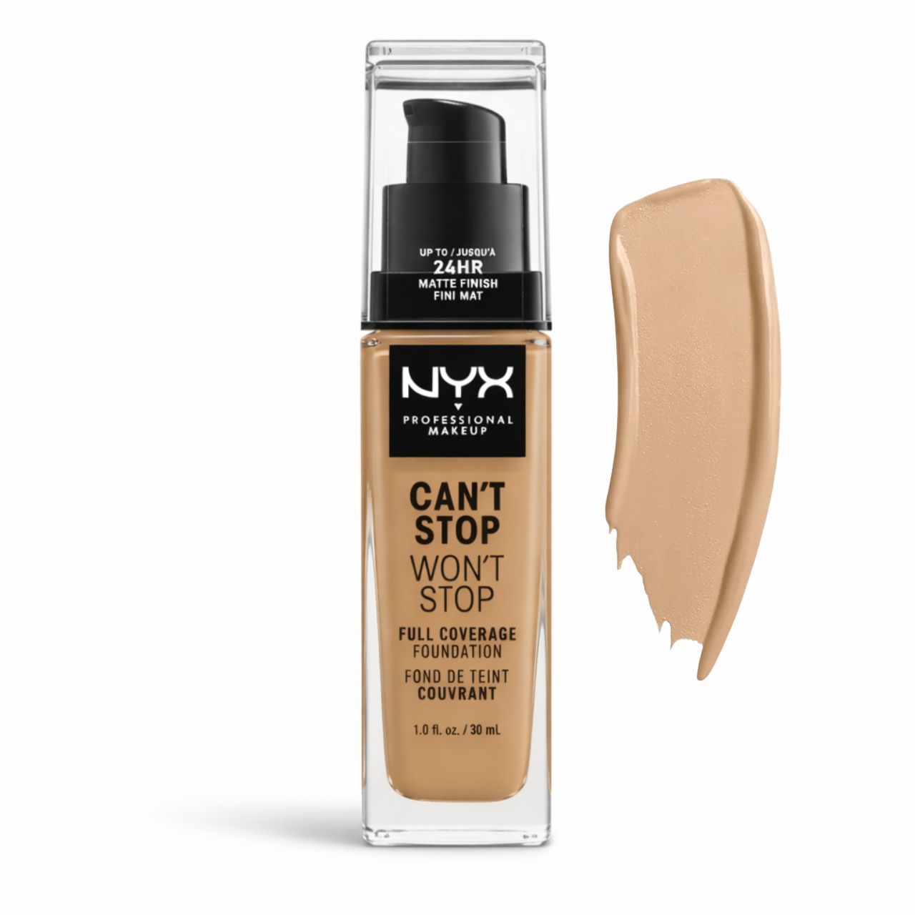 NYX Can't Stop Won't Stop Full Coverage Foundation 09 Medium Olive