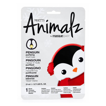 Masque Bar Pretty Animalz Facial Mask Gift Set 4 ct