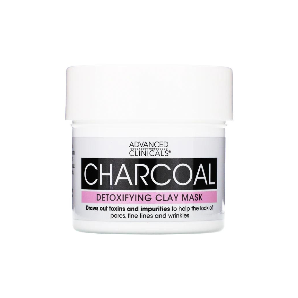 Advanced Clinicals Charcoal Detoxifying Clay Mask 5.5oz
