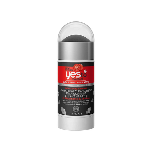 Yes to Tomatoes Detox Charcoal 2in1 Scrub & Cleanser Stick 2.5oz