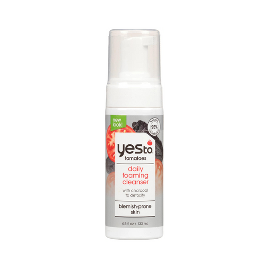 Yes to Tomatoes Charcoal Detoxifying Daily Foaming Cleanser 4.5oz