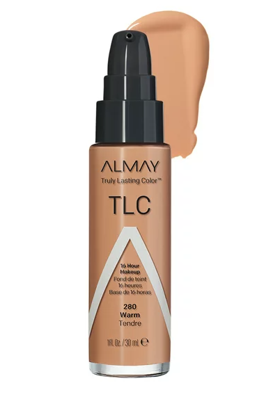 Almay TLC Truly Lasting Color 16 Hour Makeup, 1 fl. oz. 280 Warm 07