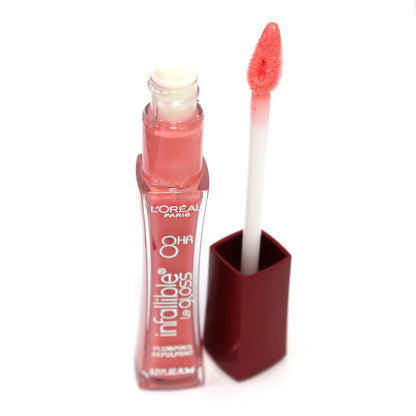 Loreal Infallible Plumping Lip Gloss 806 Plumped Tawny