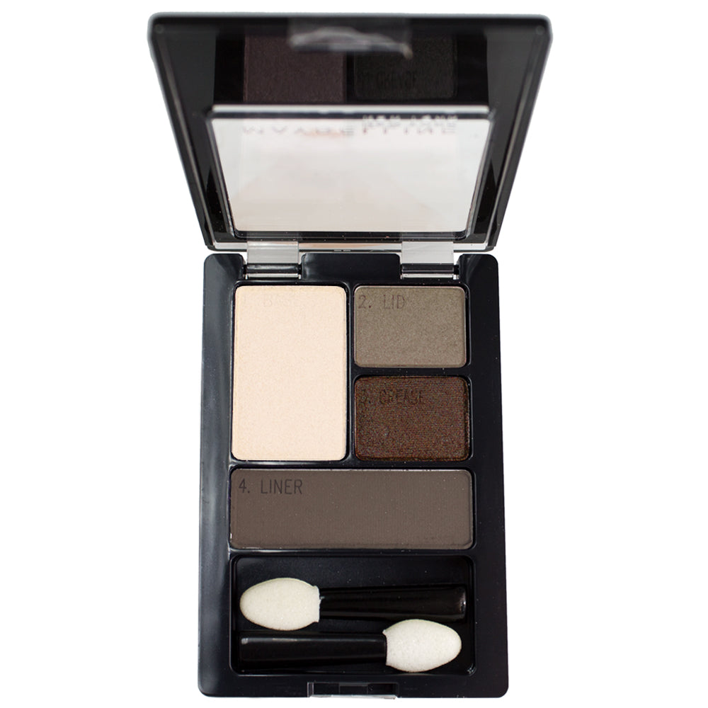 Maybelline ExpertWear Eye Shadow Quad 02Q Natural Smokes