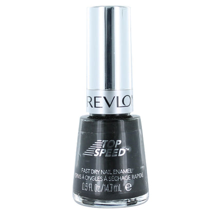 Revlon Top Speed Fast Dry Nail Enamel, .5oz 880 Black Star