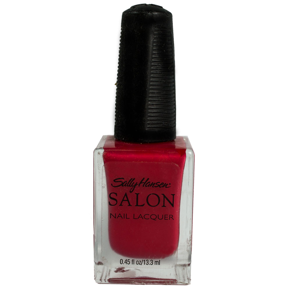 Sally Hansen Salon Nail Lacquer, .45oz 350 Hollywood Scarlet