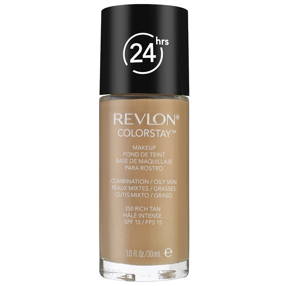 Revlon ColorStay Makeup, Combination/Oily Skin, 1oz 350 Rich Tan