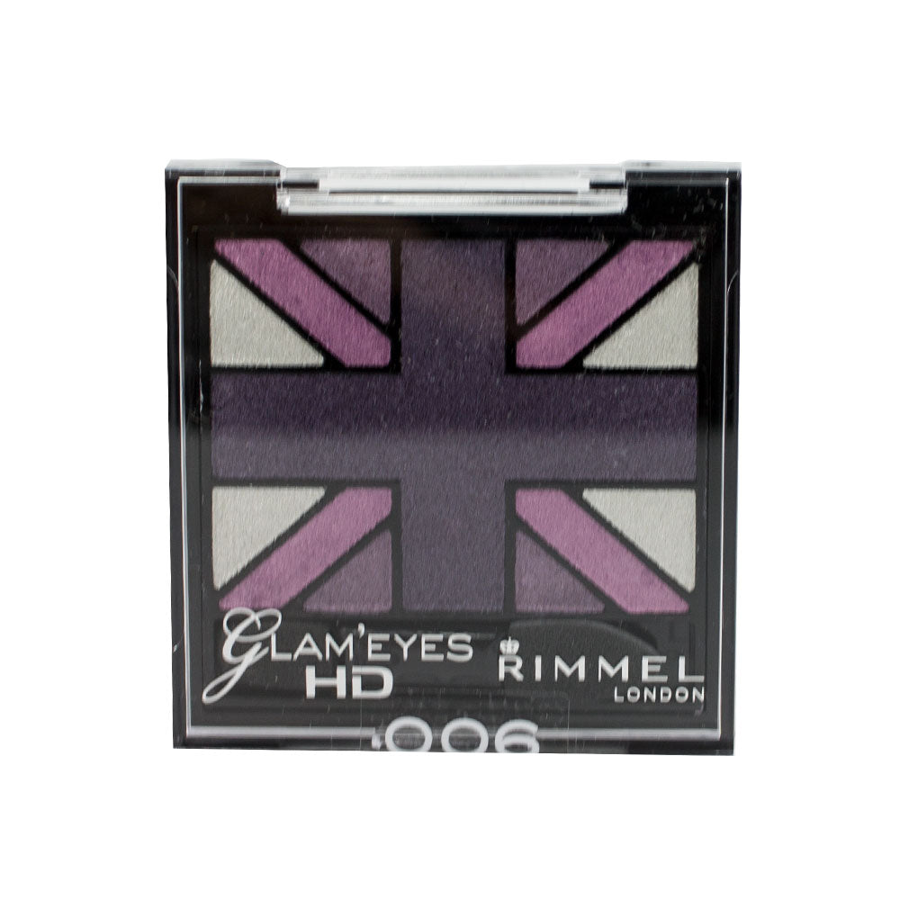 Rimmel Glam'Eyes HD Eye Shadow Quad 006 Purple Reign