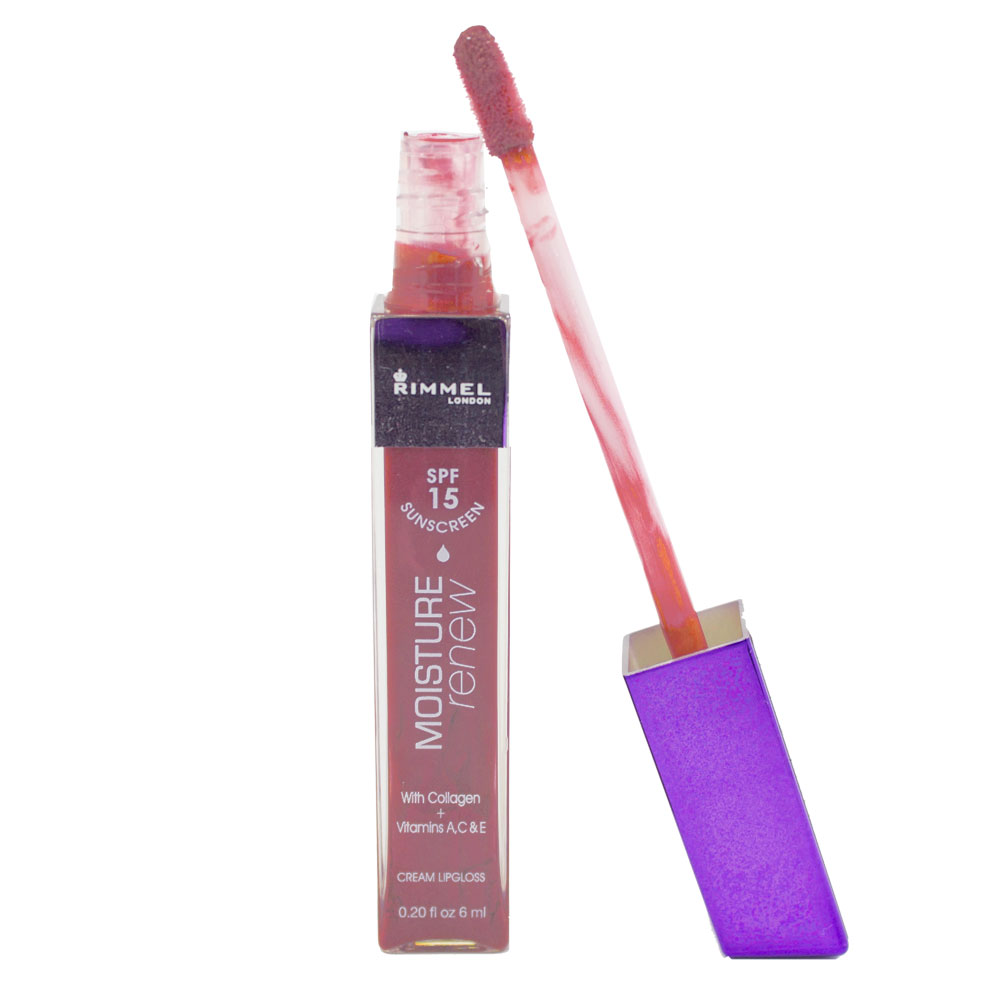 Rimmel Moisture Renew Lipgloss, SPF 15 135 Active Mauve