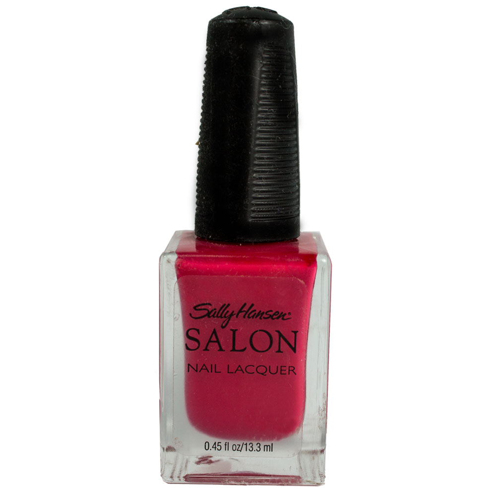 Sally Hansen Salon Nail Lacquer, .45oz 460 Cherry Nice