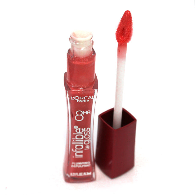 Loreal Infallible Plumping Lip Gloss 306 Plumped Red