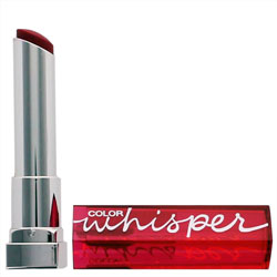 Maybelline Color Whisper Lipstick 45 Who Wore it Red-er