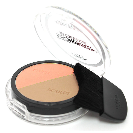 Loreal The One Sweep Sculpting Blush Duo, .30 oz. 825 Nectar