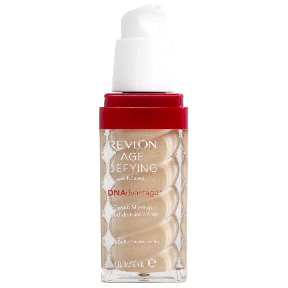 Revlon Age Defying Cream Makeup with DNA Advantage, 1 oz. 10 Bare Buff