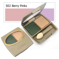 Loreal Wear Infinite Eye Shadow Duo 502 Berry Pinks